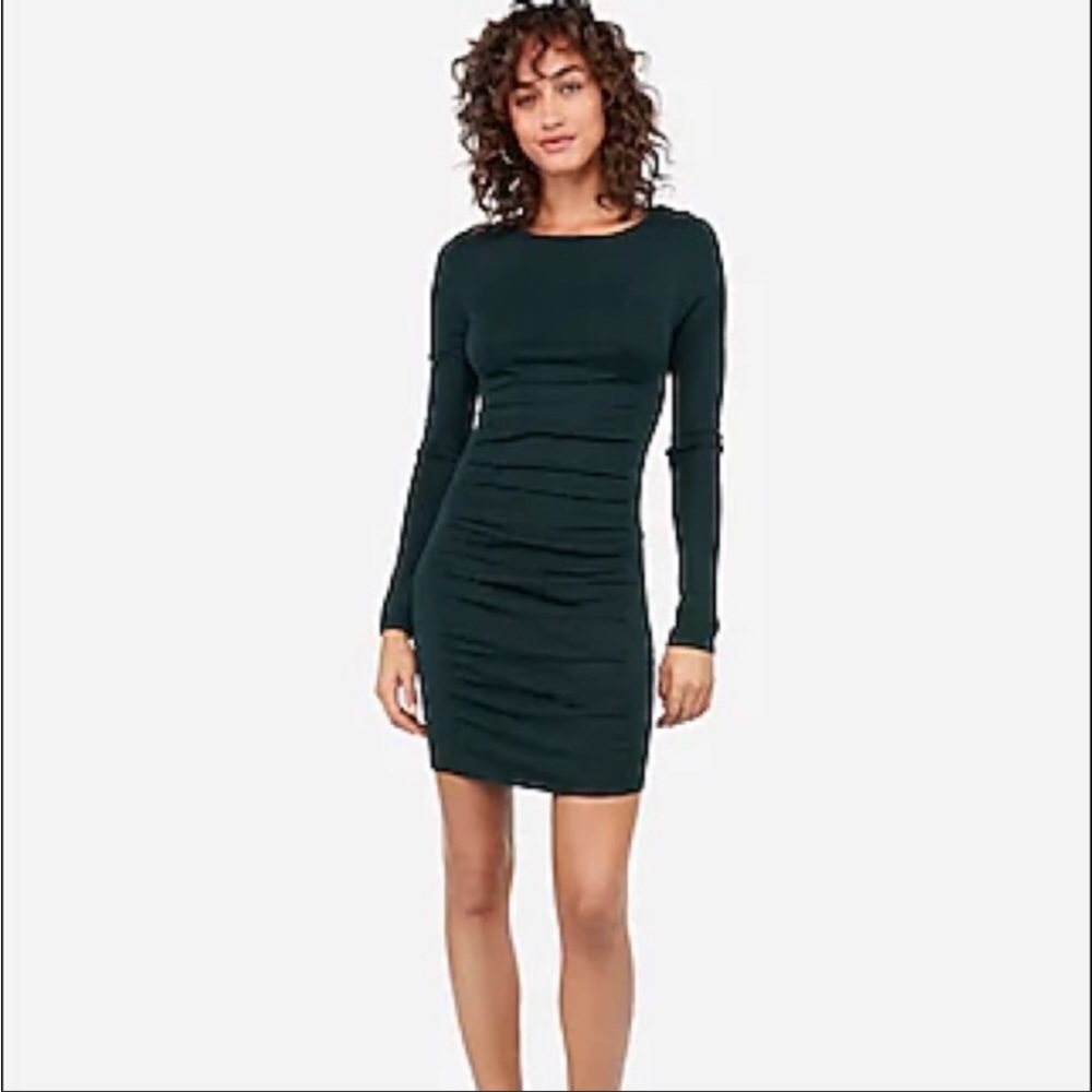 Express Runched Sweater Dress
